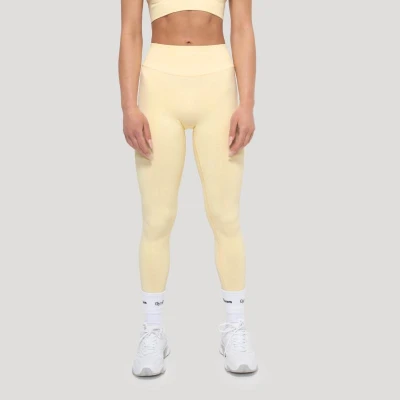 GymBeam Dámské Legíny Luma Butter Yellow