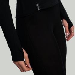 STRIX Dámské legíny MERINO I Black