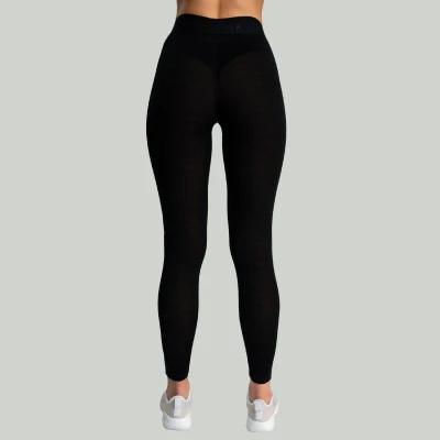 STRIX Dámské legíny MERINO I Black