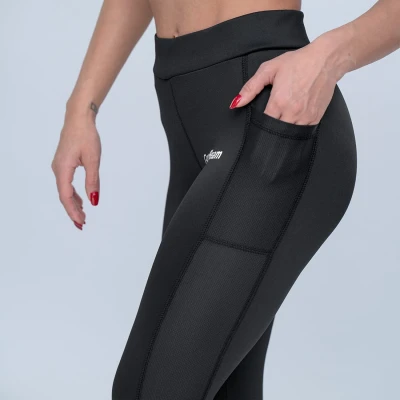 GymBeam Dámské legíny Mesh Black