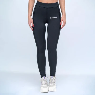GymBeam Dámské legíny Mesh Black GymBeam Dámské legíny Mesh Black