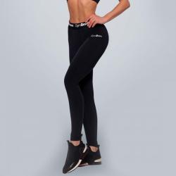 GymBeam Dámské legíny Simple Black POUZE XL (VÝPRODEJ)