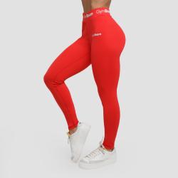 GymBeam Dámské legíny Simple Rouge Red