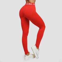GymBeam Dámske legíny Simple Rouge Red