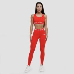 GymBeam Dámske legíny Simple Rouge Red