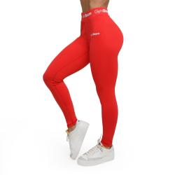 GymBeam Dámske legíny Simple Rouge Red