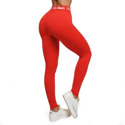 GymBeam Dámske legíny Simple Rouge Red