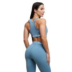 GymBeam Dámské legíny Simple Steel Grey