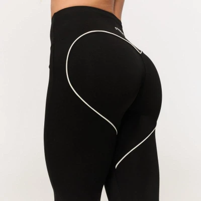 GymBeam Dámské legíny Varsity Black