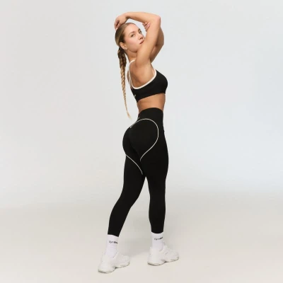 GymBeam Dámské legíny Varsity Black