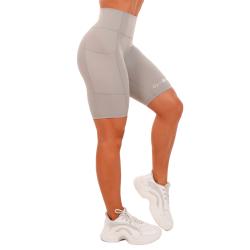GymBeam Dámské šortky Biker grey