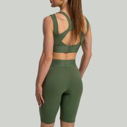 STRIX Dámské šortky Biker Lunar Cedar Green