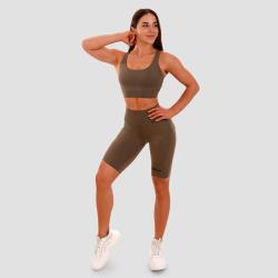 GymBeam Dámské šortky Biker olive