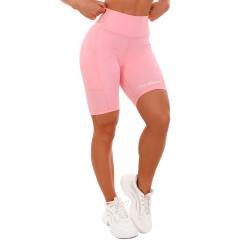 GymBeam Dámské šortky Biker pink