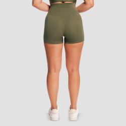 GymBeam Dámské šortky Combat Olive Grey