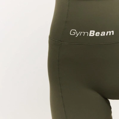 GymBeam Dámské šortky Combat Olive Grey
