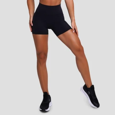 GymBeam FIT Black dámské šortky