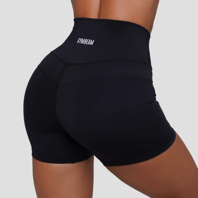 GymBeam FIT Black dámské šortky