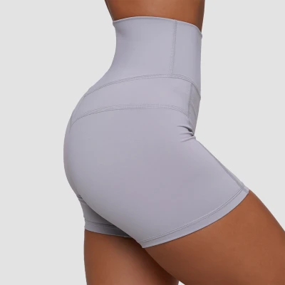 GymBeam Dámské šortky FIT Mist Grey