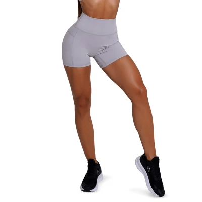GymBeam Dámské šortky FIT Mist Grey