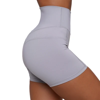 GymBeam Dámské šortky FIT Mist Grey