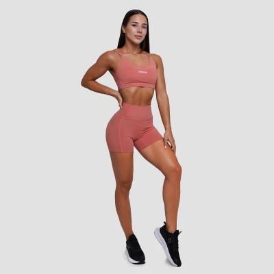 GymBeam Dámské šortky FIT Salmon