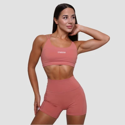 GymBeam Dámské šortky FIT Salmon