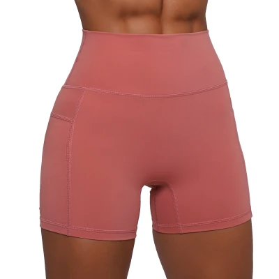 GymBeam Dámské šortky FIT Salmon