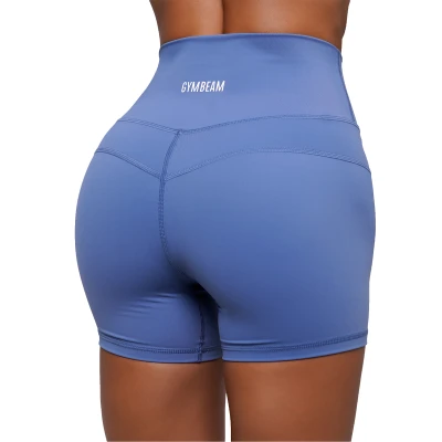 GymBeam Dámské šortky FIT Steel Blue