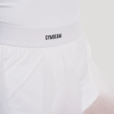 GymBeam Dámské šortky Flow White