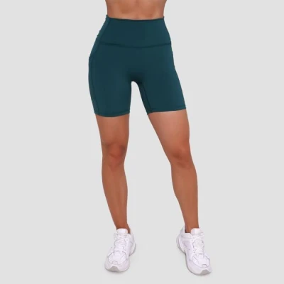 GymBeam Dámské šortky Ignite Dark Green GymBeam Dámské šortky Ignite Dark Green