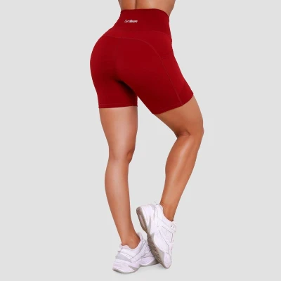 GymBeam Dámské šortky Ignite Dark Red