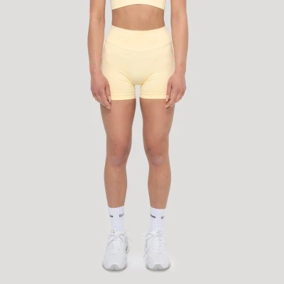 GymBeam Dámské šortky Luma Butter Yellow