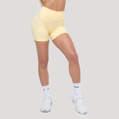 GymBeam Dámské šortky Luma Butter Yellow