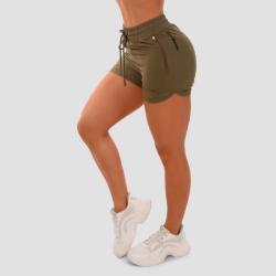 GymBeam Dámské šortky TRN olive GymBeam Dámské šortky TRN olive