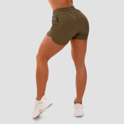GymBeam Dámské šortky TRN olive