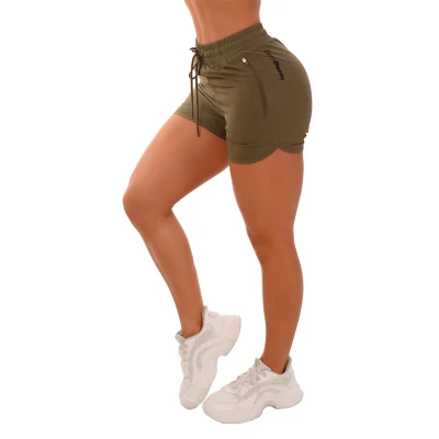 GymBeam Dámské šortky TRN olive