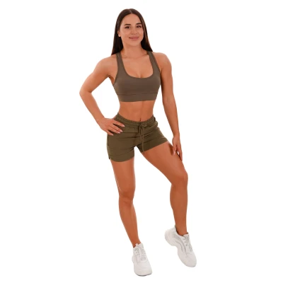 GymBeam Dámské šortky TRN olive