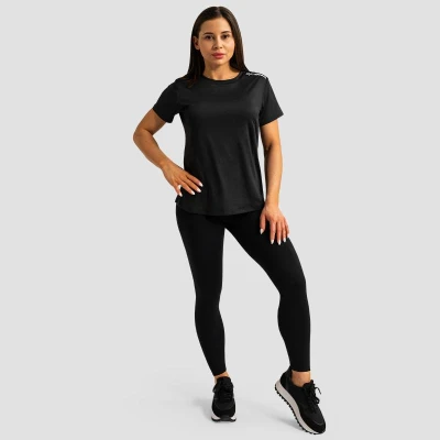 GymBeam Dámské sportovní tričko Limitless Black