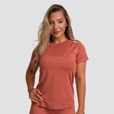 GymBeam Dámské sportovní tričko Limitless Cinnamon