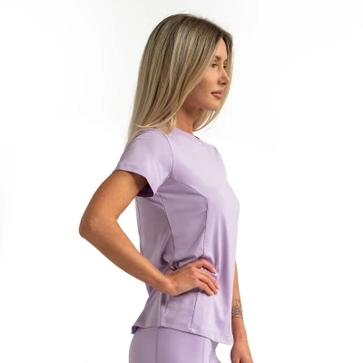 GymBeam Dámské sportovní tričko Limitless Lavender
