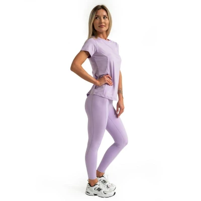 GymBeam Dámské sportovní tričko Limitless Lavender