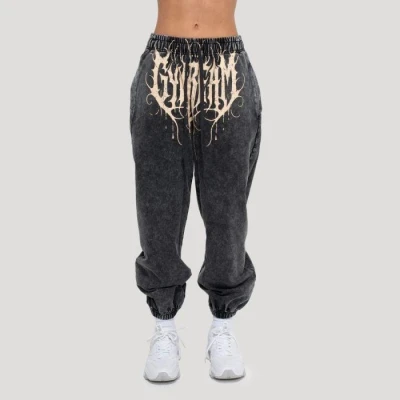 GymBeam Dámské tepláky Abyss Charcoal