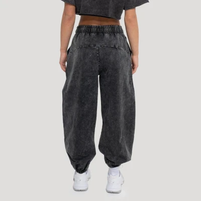 GymBeam Dámské tepláky Abyss Charcoal