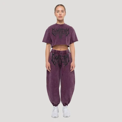 GymBeam Dámské tepláky Abyss Raisin