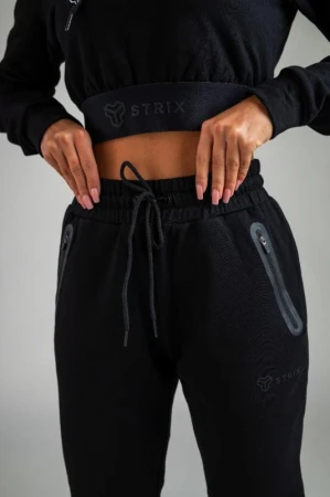 STRIX Dámské tepláky Essential Black