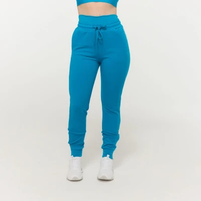 GymBeam Dámské tepláky Limitless Aquamarine