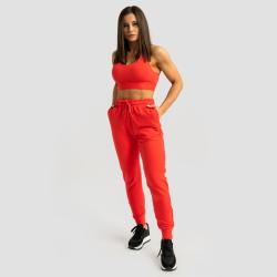 GymBeam Dámske tepláky Limitless Hot Red