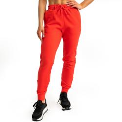 GymBeam Dámske tepláky Limitless Hot Red