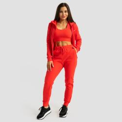 GymBeam Dámske tepláky Limitless Hot Red